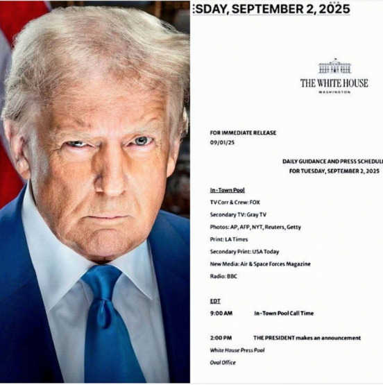 ¿ANUNCIO HISTÓRICO? Trump podría cambiarlo todo en su inminente conferencia desde la Casa Blanca