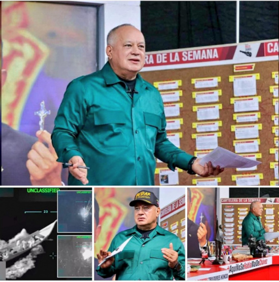 Tensión entre Venezuela y EE. UU.: La escalofriante amenaza de Diosdado Cabello a María Corina Machado tras el hundimiento de narcotraficantes ¡Los detalles reveladores aquí!