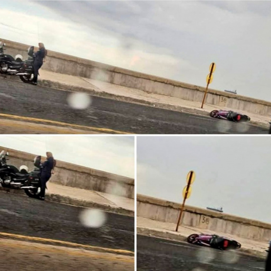 Motociclista se accidenta frente a la Embajada de EE.UU. en La Habana: ¿Cuál es su estado tras el dramático choque?