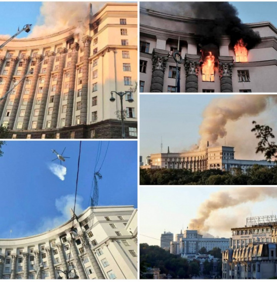 Rusia desata el caos en Kiev: ¡Incendio y tragedia en el corazón del gobierno ucraniano! ¿Qué significa este ataque sin precedentes para el futuro del conflicto?