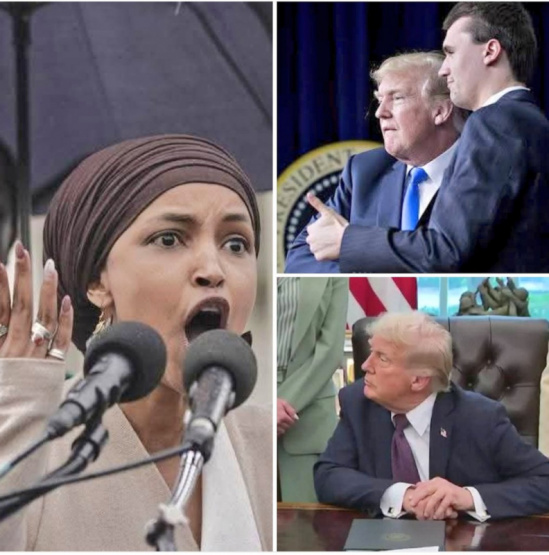 Trump desata la controversia: ¡“Sus palabras son vergonzosas!” expresó sobre la Congresista Ilhan Omar! La respuesta que conmueve a EE.UU. tras la tragedia de Charlie Kirk