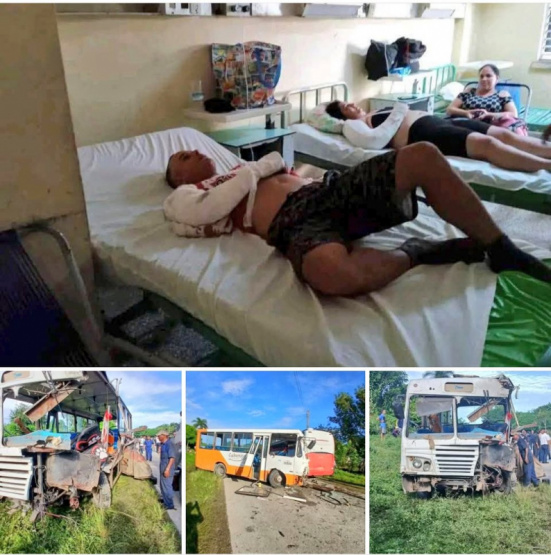 Accidente masivo en Villa Clara: 23 hospitalizados y esperanza en la recuperación de los niños heridos