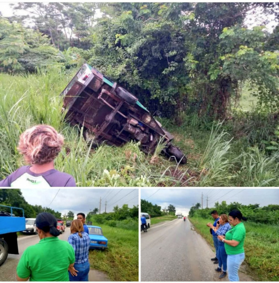 Accidente en Villa Clara: Motoneta se vuelca y deja un herido - La conmoción en la comunidad aumenta tras el incidente con una menor a bordo