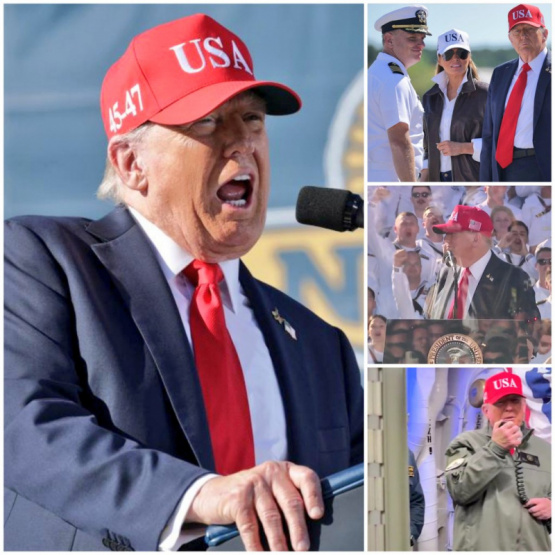 Trump rinde homenaje a las fuerzas navales en su día: ¡Descubre sus impactantes promesas para los soldados!