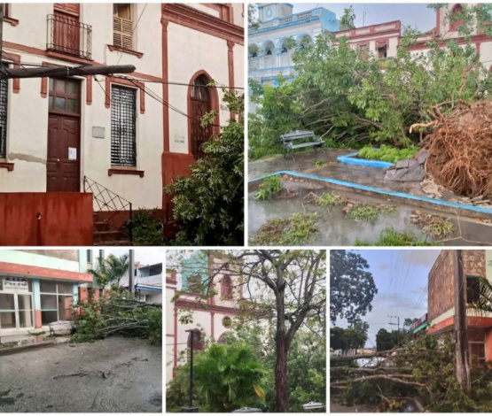 Una tormenta feroz causa caos en Palma Soriano: ¡Descubre todos los detalles del fenómeno que sorprendió a la localidad!