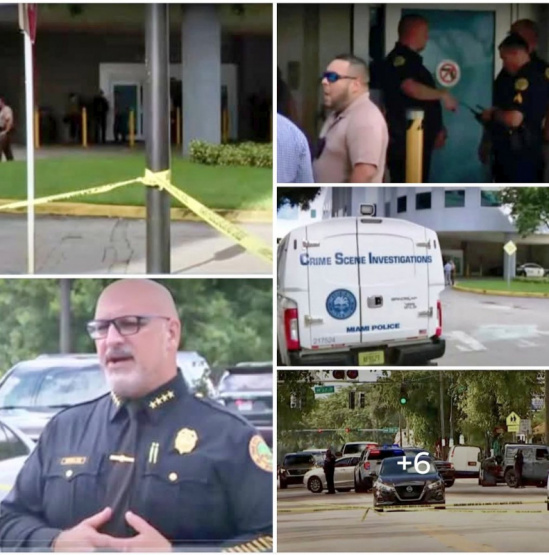 TIROTEO EN MIAMI: DOS POLICÍAS HERIDOS Y UNA ZONA ACORDONADA EN ALLAPATTAH