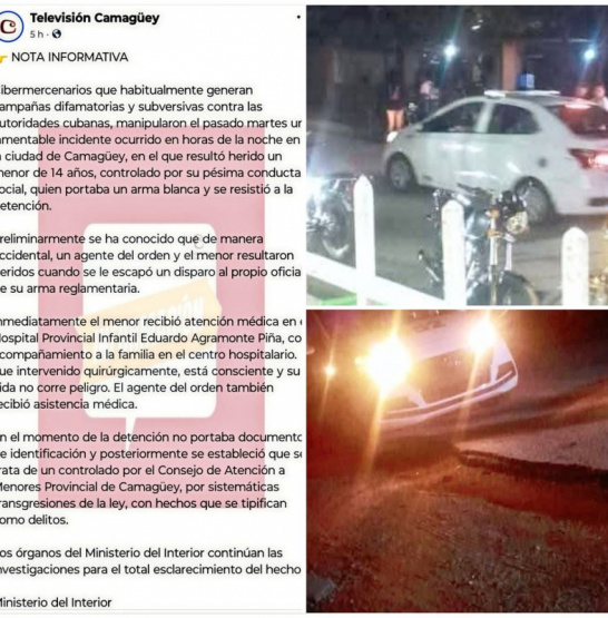 La verdad escondida: menor baleado en Camagüey revela la brutalidad del régimen cubano y la lucha de la prensa independiente por la justicia