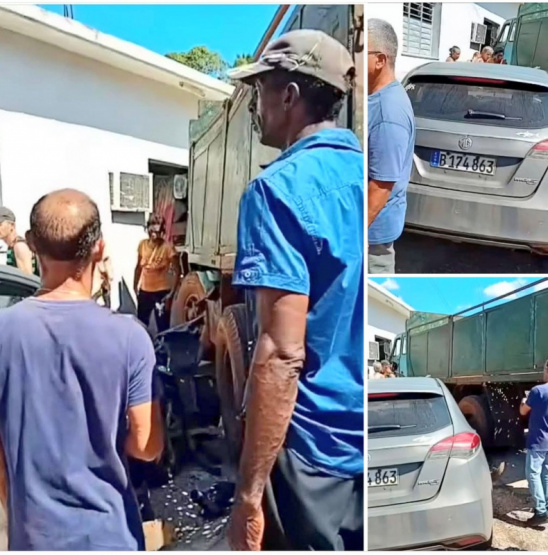 Impactante accidente en San Antonio de los Baños: ¡los vecinos en shock tras el inesperado suceso sin heridos!