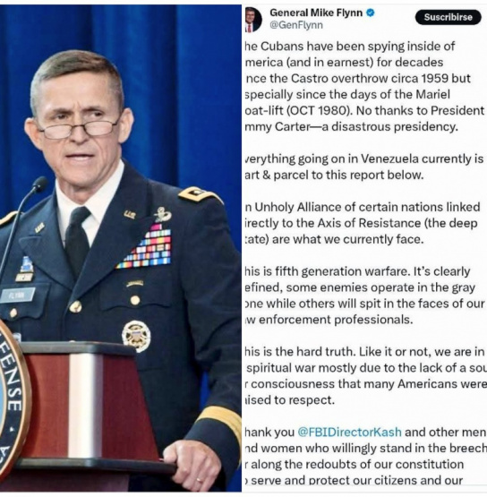 ¿Cuba Espiando Desde Dentro? Mike Flynn Advierte Sobre la Amenaza Castrista que Pone en Jaque la Seguridad Nacional