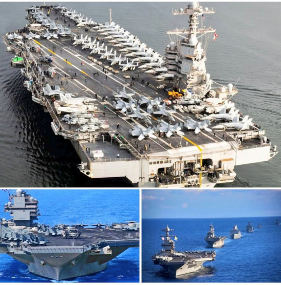 El Portaaviones USS Gerald R. Ford Se Dirige al Caribe, ¿Qué Implicaciones Tiene para la Región?