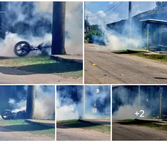 Una bicimoto se convierte en cenizas en La Habana: el alarmante reflejo de la crisis de transporte en Cuba