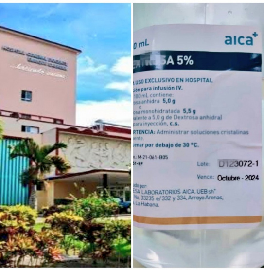 Denuncian suero vencido en hospital de La Habana: ¿qué pasará con la salud de los cubanos?