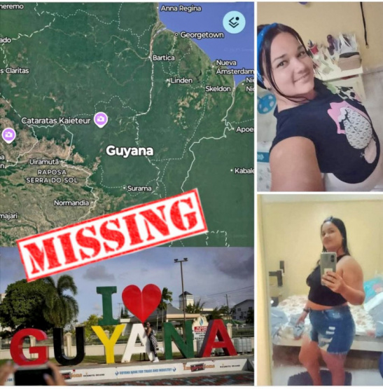 ALERTA ROJA: Desaparece joven cubana en Guyana, su familia implora ayuda urgente para encontrarla