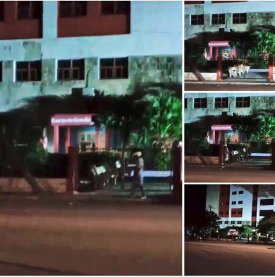 Indignante: Pacientes abandonados en las puertas del Hospital Pando Ferrer ¡El colapso del sistema de salud cubano es una realidad desgarradora que no podemos ignorar!