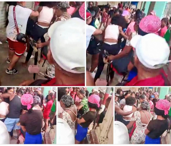 ¡Furia y Celos en las Calles! Dos Mujeres Desatan una Violenta Riña en Medio de la Crisis Social Cubana