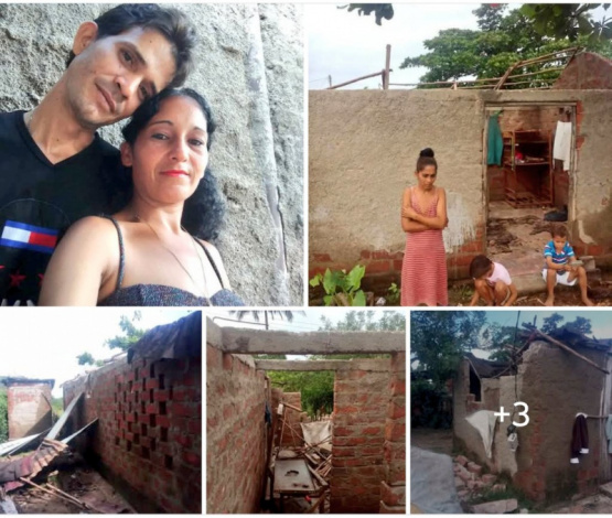 Una familia en Las Tunas pierde todo tras el huracán Melissa y el padre es arrestado: ¡Conoce su desgarradora historia y la lucha por justicia!