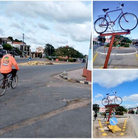 Desaparece el Monumento a la Bicicleta en Cárdenas: ¿Qué le pasó al símbolo de nuestra identidad? Los vecinos exigen respuestas inmediatas.
