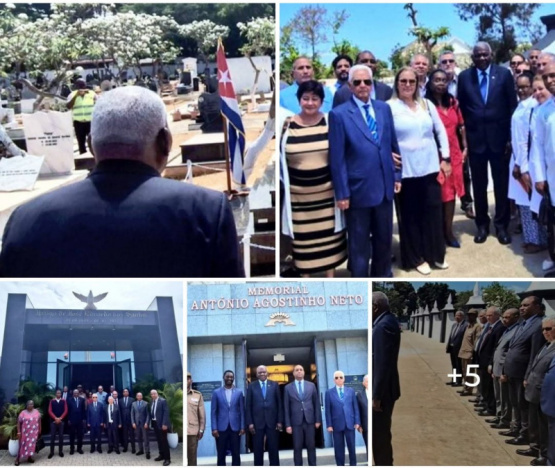 ¿Un viaje de trabajo o un paseo por la muerte? Esteban Lazo concluyó su 'exitosa' visita a Angola y sus sorprendentes recorridos por cementerios sin soluciones para Cuba. ¡Descubre qué pasó realmente!