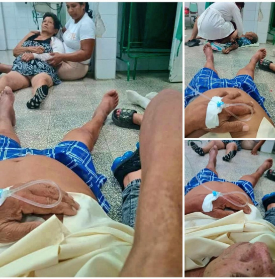 COLAPSO EN CUBA: IMÁGENES IMPACTANTES DEL SUFRIMIENTO EN EL HOSPITAL CÉSPEDES QUE EL RÉGIMEN QUIERE OCULTAR